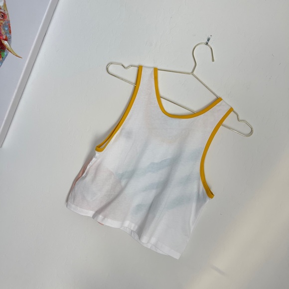 Adidas Originals Cropped Sleeveless Tank Top Sz M - Picture 6 of 7